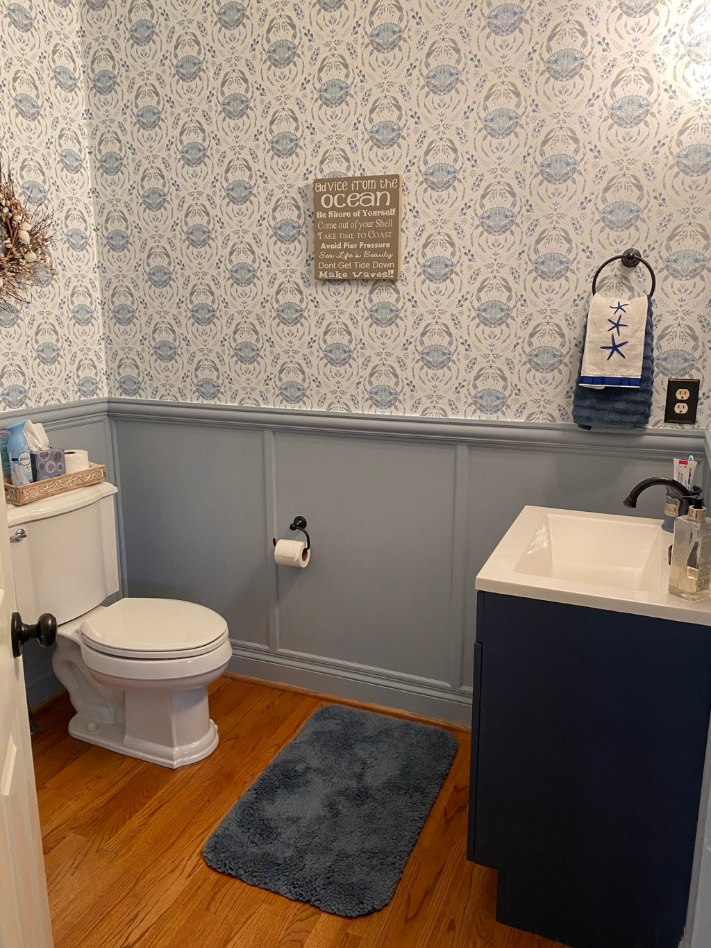 Bathroom Reno: From Kitsch to Classic